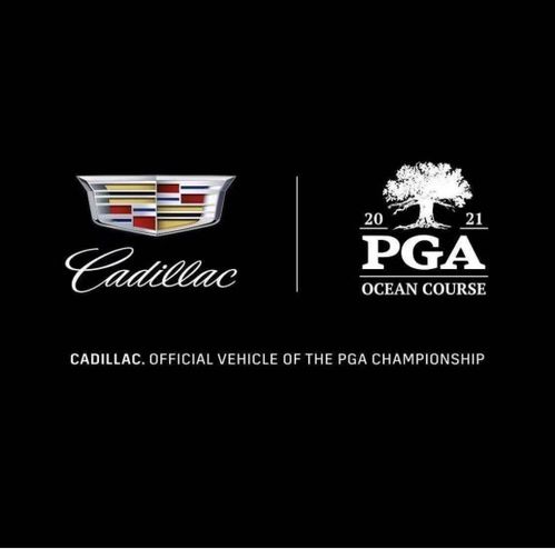 凯迪拉克指定为2021pga锦标赛官方用车,抢眼出镜